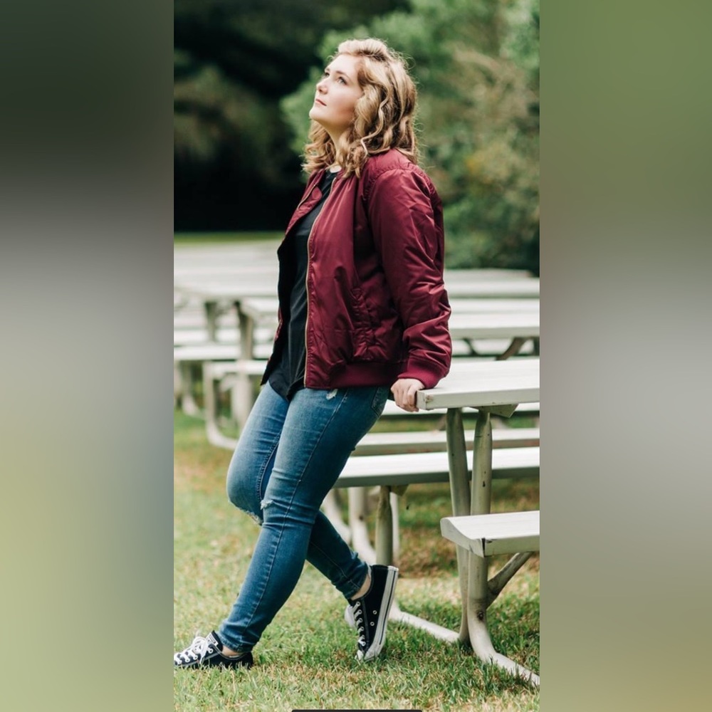Old navy bomber style jacket Item#16